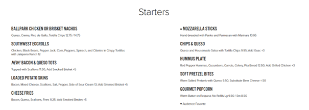 Studio Movie Grill Popcorn Prices